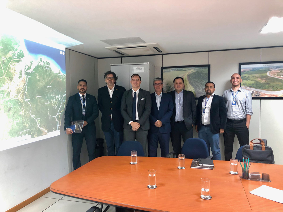 VALEC recebe diretores da Grão-Pará Multimodal