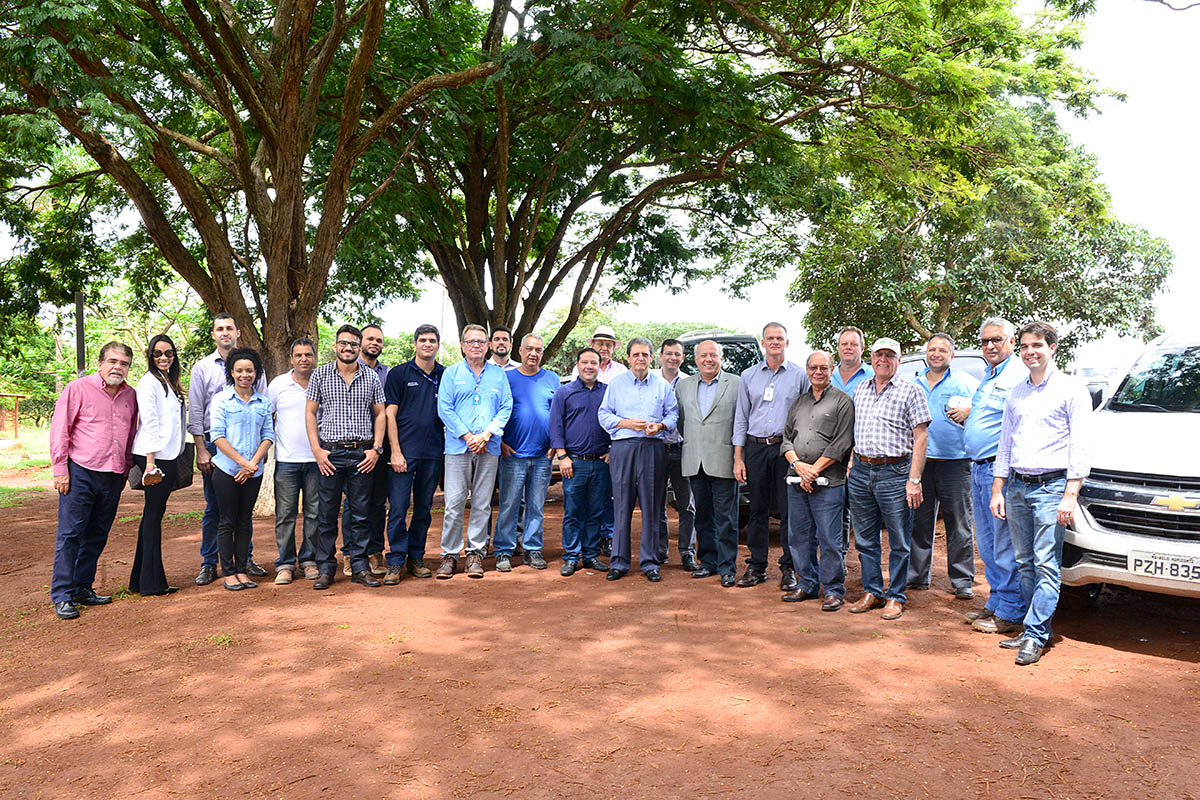 Visita contou com vários representantes interessados nos benefícios proporcionados pelo Pátio Sudoeste de Goiás. Crédito: Alex Malheiros.